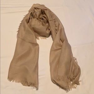 Brand new cashmere silk blend scarf